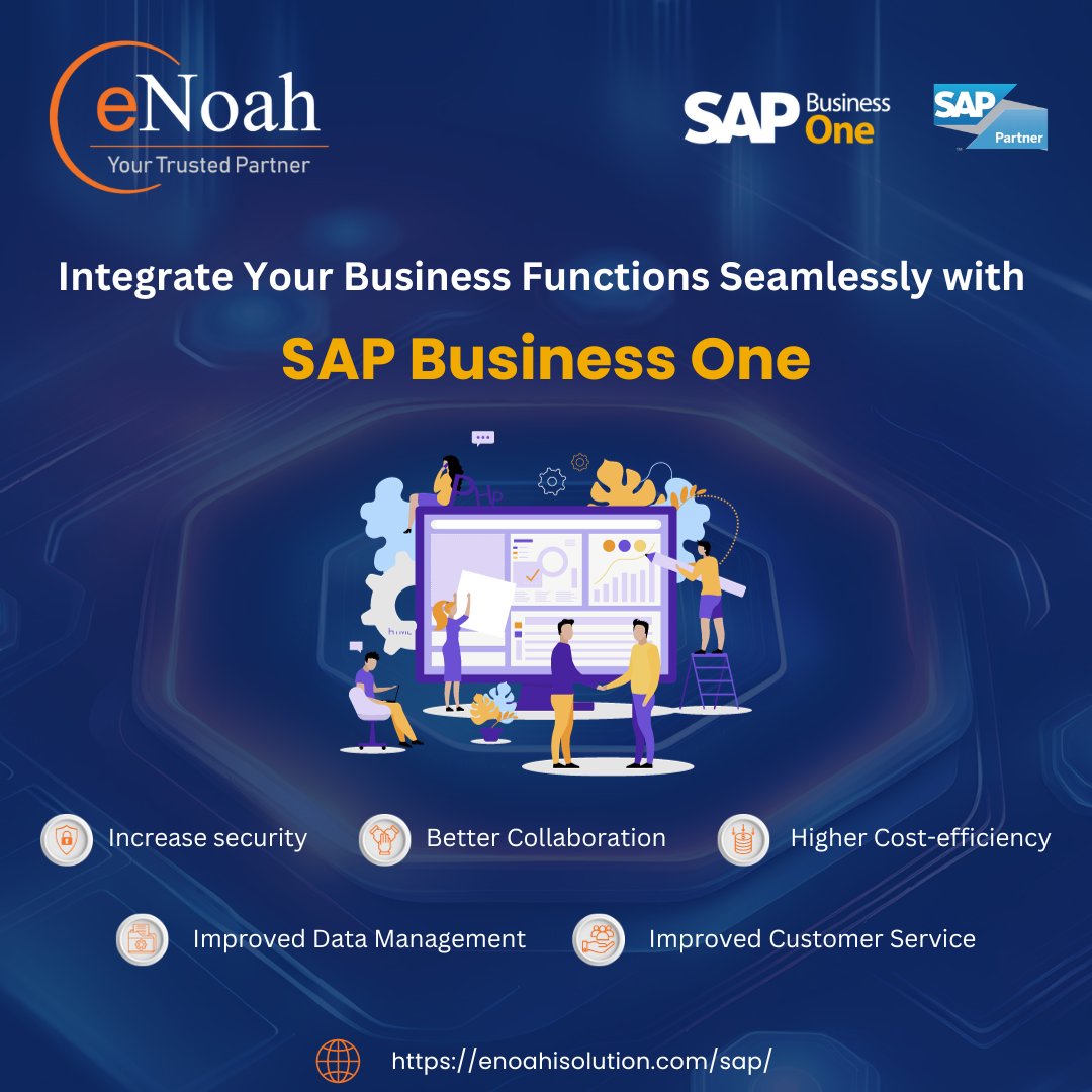 enoahisolution's tweet image. Integrate your business functions seamlessly with SAP Business one! bit.ly/3VbD68u

#SAPB1 #sapbusinessone #sapcloud #erpimplementation #sappartner #sapindia #CloudERP #Manufacturing #SMEs #ERPSoftware #saperp #eNoah