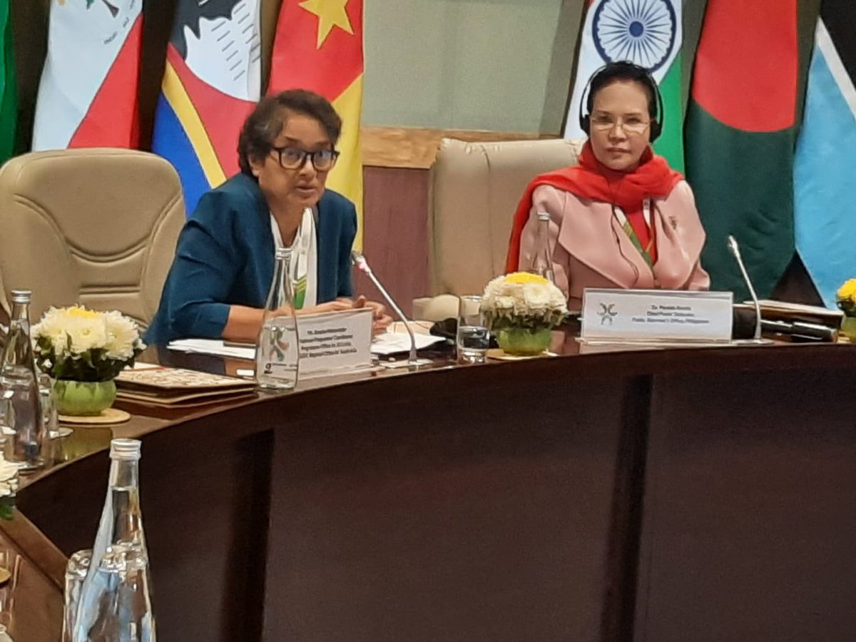 UNODC_ROSA's tweet photo. Steering discussions on good practices at the @NALSALegalAid Regional Conference, @UNODC’s National Programme Coordinator in #SriLanka @anumunasinghe emphasised the importance of well-trained and accredited legal aid providers in enhancing access to justice. https://t.co/k5Nja5IZ6g