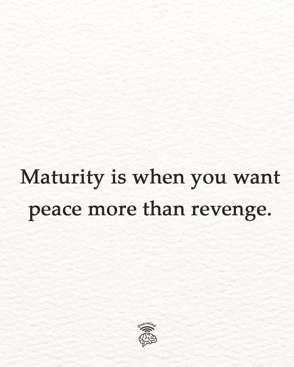 Maturity
