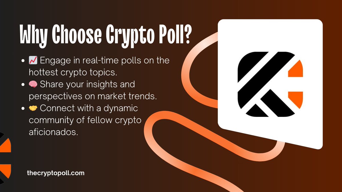 'Join the crypto conversation! 🌐 Engage in real-time polls, share insights on market trends, and connect with a dynamic community of crypto enthusiasts.
#CryptoPoll #Cryptocurrency #EngageAndEmpower' #cryptopoll #crypto #poll