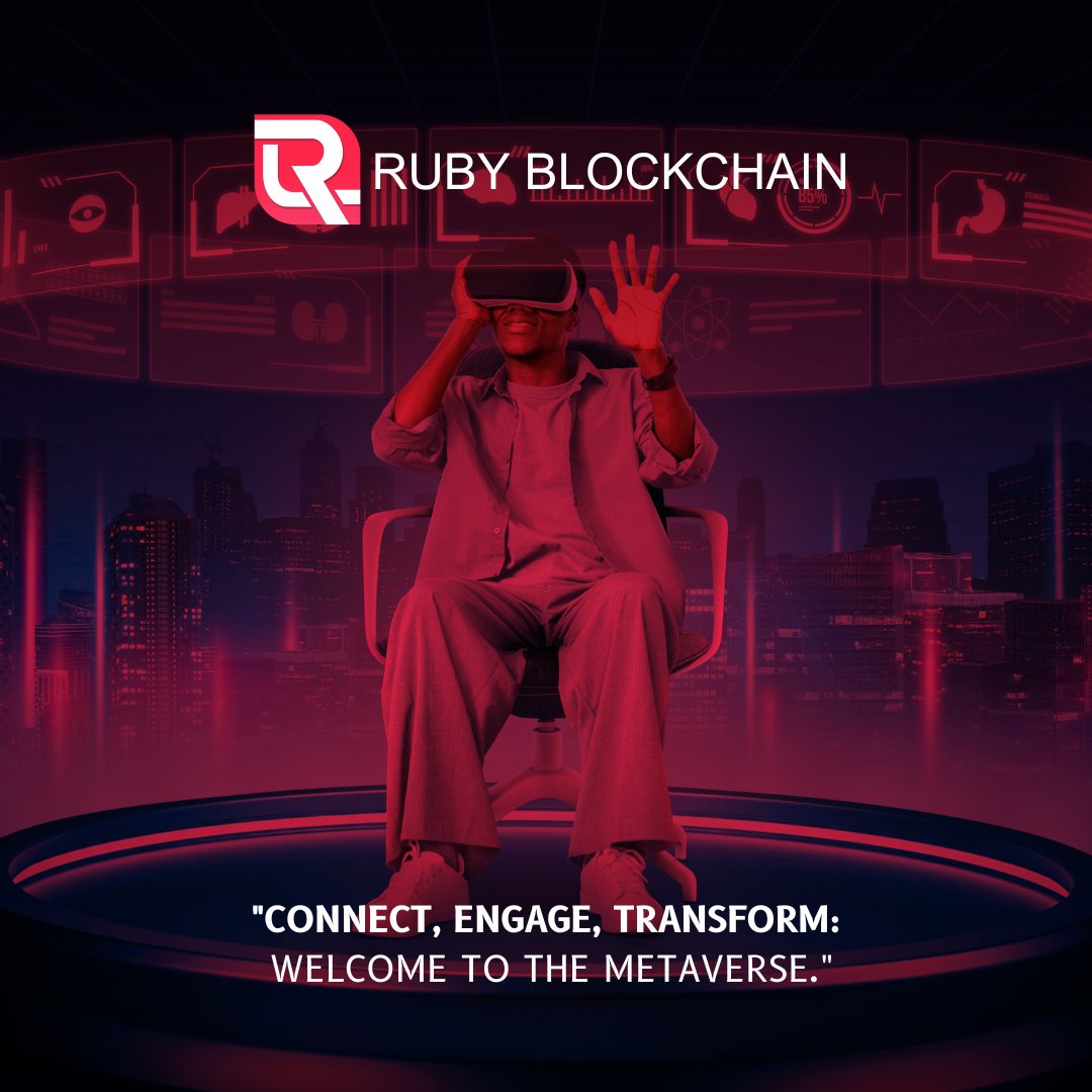 rubyblockchain's tweet image. Step into the future with Ruby Blockchain. Immerse yourself in the Metaverse where possibilities are limitless. #RubyBlockchain #MetaverseAdventure #DigitalFrontier
.
Website - rubyscan.io
.
#RubyScanRevolution #rubyscan #rubyblockchain #RubyBlockchainMagic