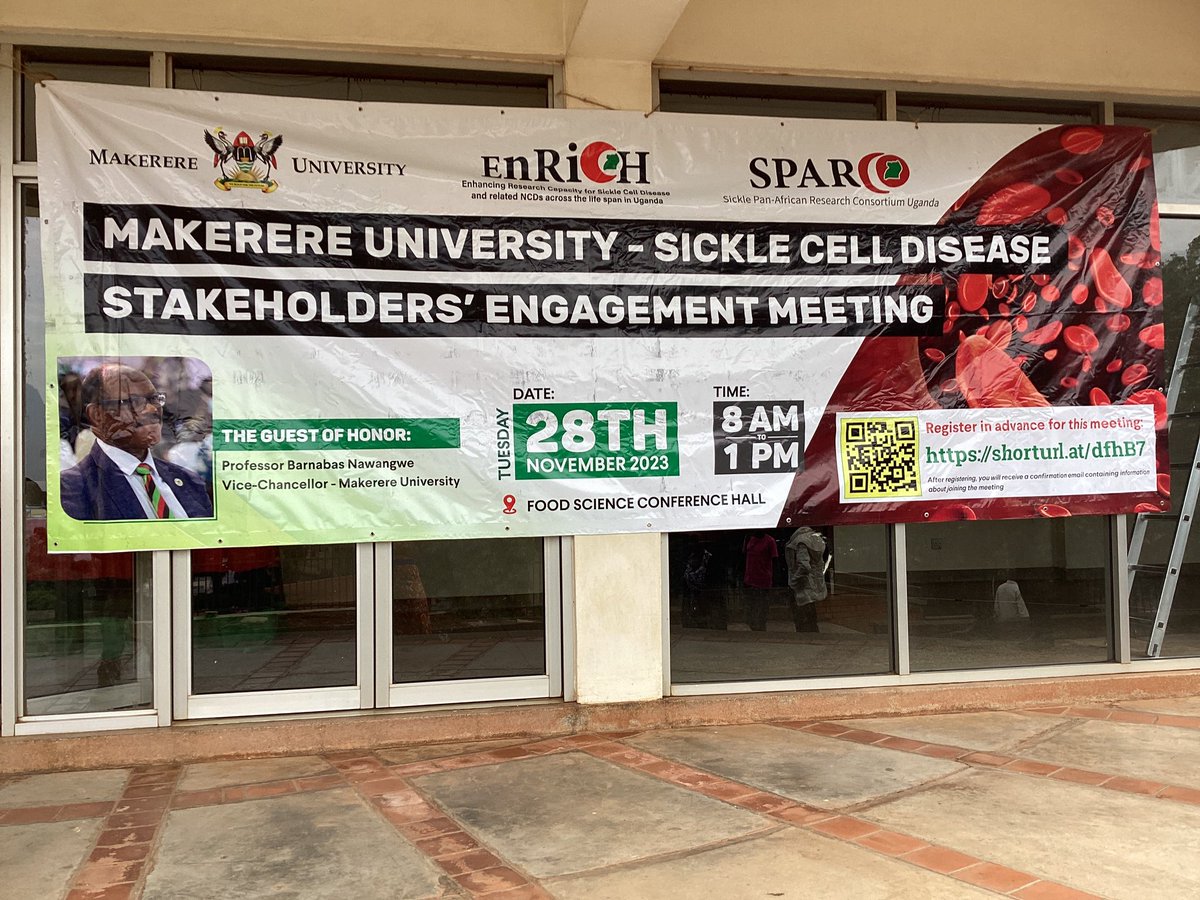 #HappeningNow Sickle Cell Stakeholders’ Engagement organised by @MakerereNews @MakerereCHS to discuss better health and wellbeing for patients, families, communities @MakerereSOM @ekakooza