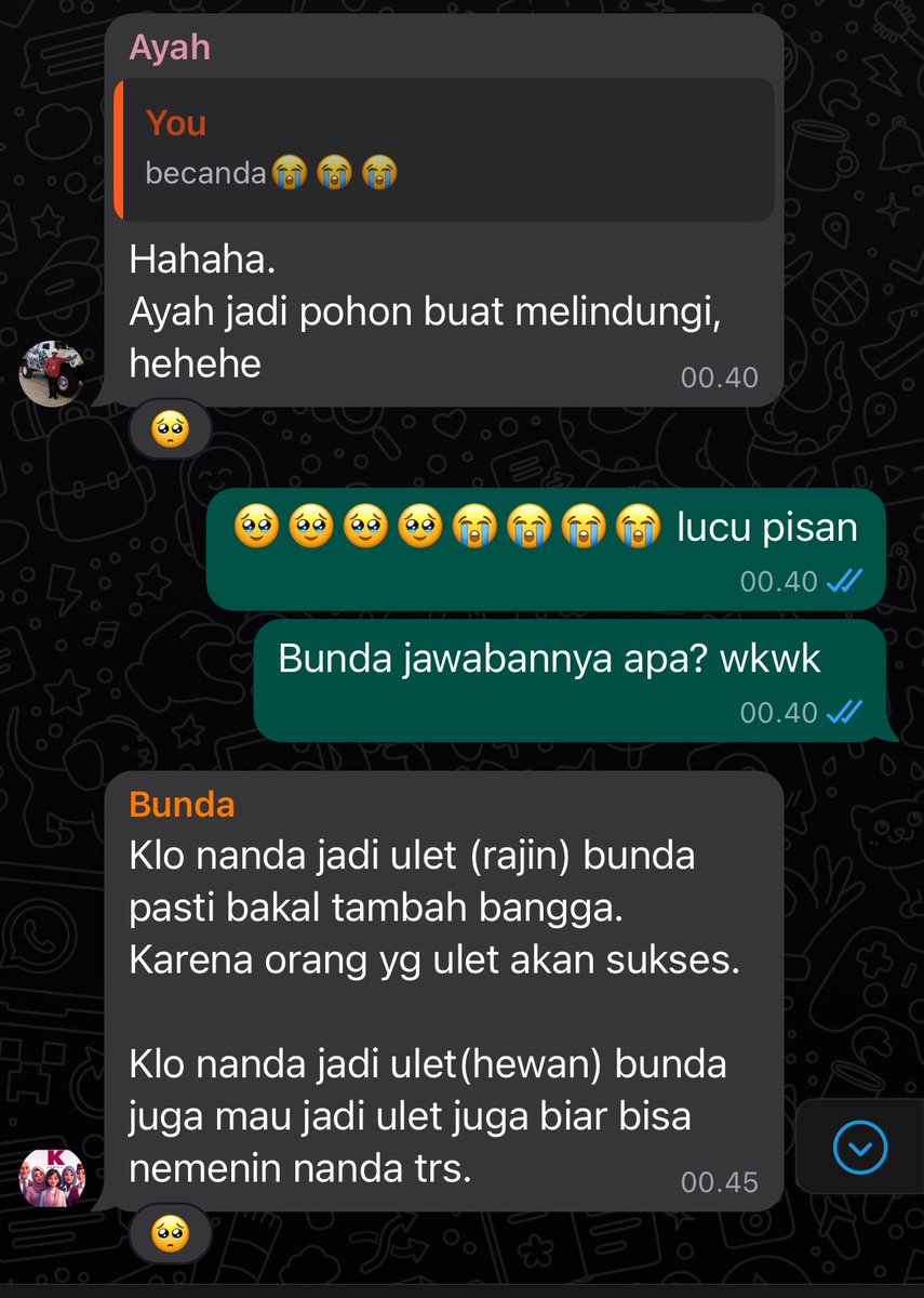 Nanya pertanyaan ulet ke ortu malah bikin nangis jawabannya