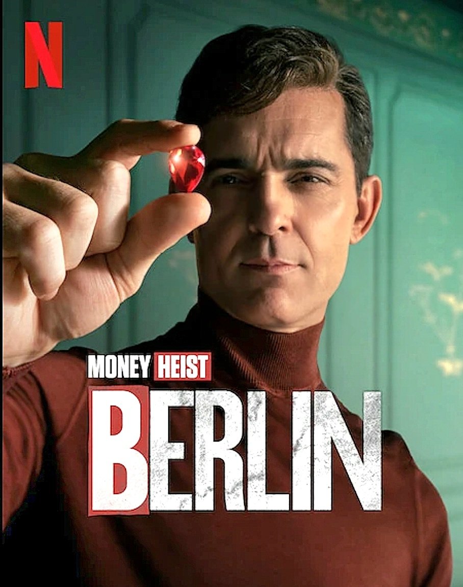 mahsamoz's tweet image. 📽 برلین می آید!
اسپین‌آف سریال Money Heist 
#Berlin2023
این سریال به گذشته شخصیت برلین و سرقت هایی که انجام داده است می پردازد...
 زمان پخش:
جمعه ۸ دی/۲۹ دسامبر از نتفلیکس