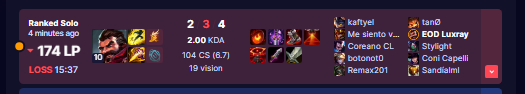 Luxray729's tweet photo. Quien le avisa a mi amigo riot que no puedo jugar todos los dias a su jueguito para q me pegue ese demoteo https://t.co/UCU5rh0L1g