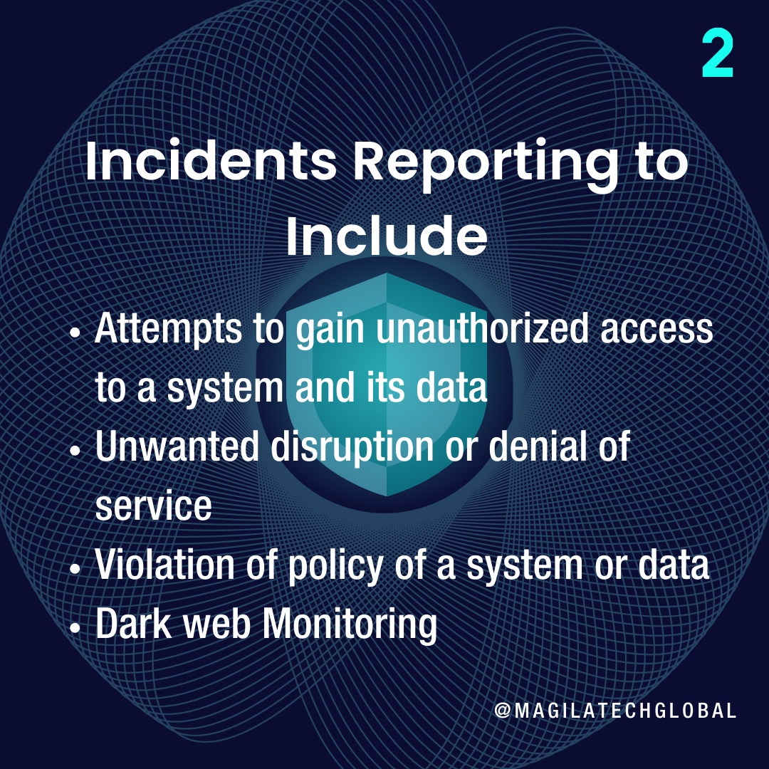 magilatech's tweet photo. Watch out for and report cybersecurity incidents to stay protected.

It takes 20yrs to build a reputation, and a few minutes of cyber incidents to ruin it. 

If you connect it, protect it.

#tech #technology #security #software #cybersecurity https://t.co/EMTG37hkkw