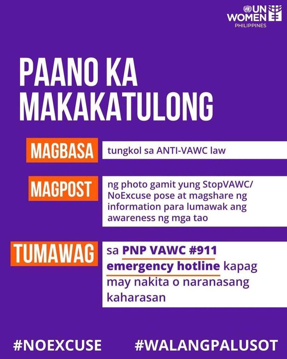 NO TO GENDER BASED VIOLENCE 🚫

#BabaeMayLabanKa #BarbieForteza
