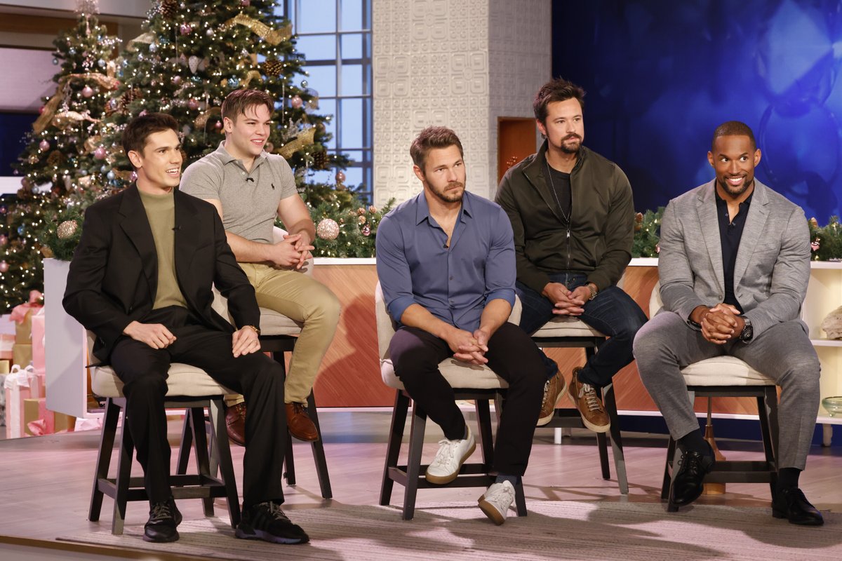 MIchael Fairman (@michaelfairman) on Twitter photo The Men of âThe Bold and the Beautifulâ Tell All: Their On-Screen Romances and Love Scene Secrets During Their Visit to âThe Talkâ - bit.ly/46A4gvi <a href="/BandB_CBS/">Bold & The Beautiful</a> <a href="/TheTalkCBS/">The Talk</a> <a href="/tannernovlan/">Tanner Novlan</a> <a href="/CliftonsNotes/">Scott Clifton</a> <a href="/JMattAtkinson/">Matthew Atkinson</a> <a href="/Calvinkingston_/">Joshua Hoffman</a> <a href="/LSaintVictor/">Lawrence SaintVictor</a> The Men of âThe Bold and the Beautifulâ Tell All: Their On-Screen Romances and Love Scene Secrets During Their Visit to âThe Talkâ - bit.ly/46A4gvi <a href="/BandB_CBS/">Bold & The Beautiful</a> <a href="/TheTalkCBS/">The Talk</a> <a href="/tannernovlan/">Tanner Novlan</a> <a href="/CliftonsNotes/">Scott Clifton</a> <a href="/JMattAtkinson/">Matthew Atkinson</a> <a href="/Calvinkingston_/">Joshua Hoffman</a> <a href="/LSaintVictor/">Lawrence SaintVictor</a>