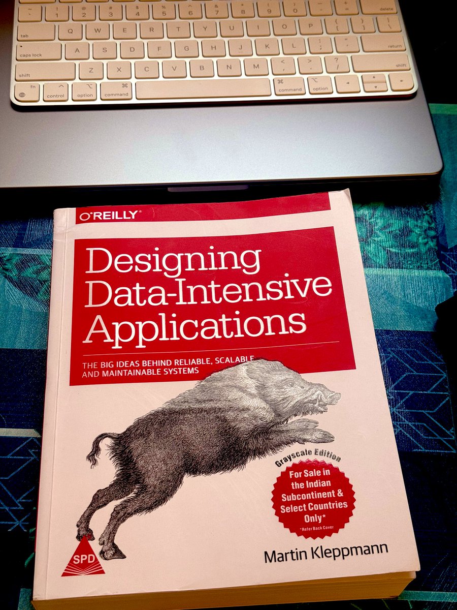 AnupSha78798485's tweet image. 📚 Diving into &quot;Designing Data-Intensive Applications&quot; and loving the deep insights into building robust, scalable systems. 💡 Excited for the knowledge journey ahead! #TechReads #DataDesign #databases #Performance