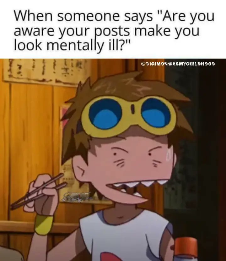 Shijishoutmon's tweet photo. It be like that sometimes
#digimon #digimonmemes https://t.co/MpEd5BLY0I