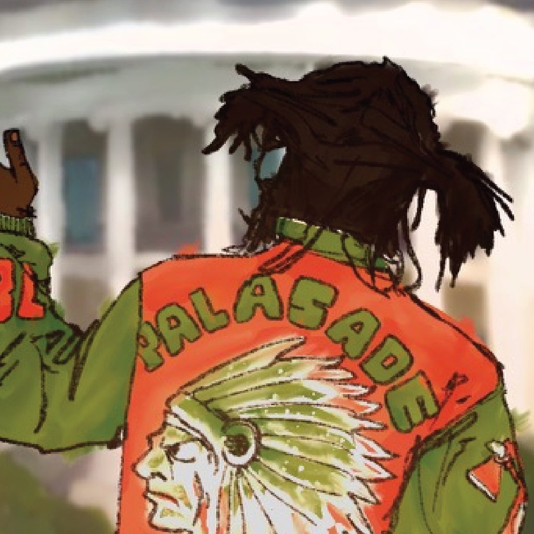 Rob56k's tweet photo. Chief Keef for president 👑✨ Mural tee &amp; 14oz hoodie out now. - https://t.co/aTqlsBYp08 🖼️✨ https://t.co/RpOfaqMgaJ