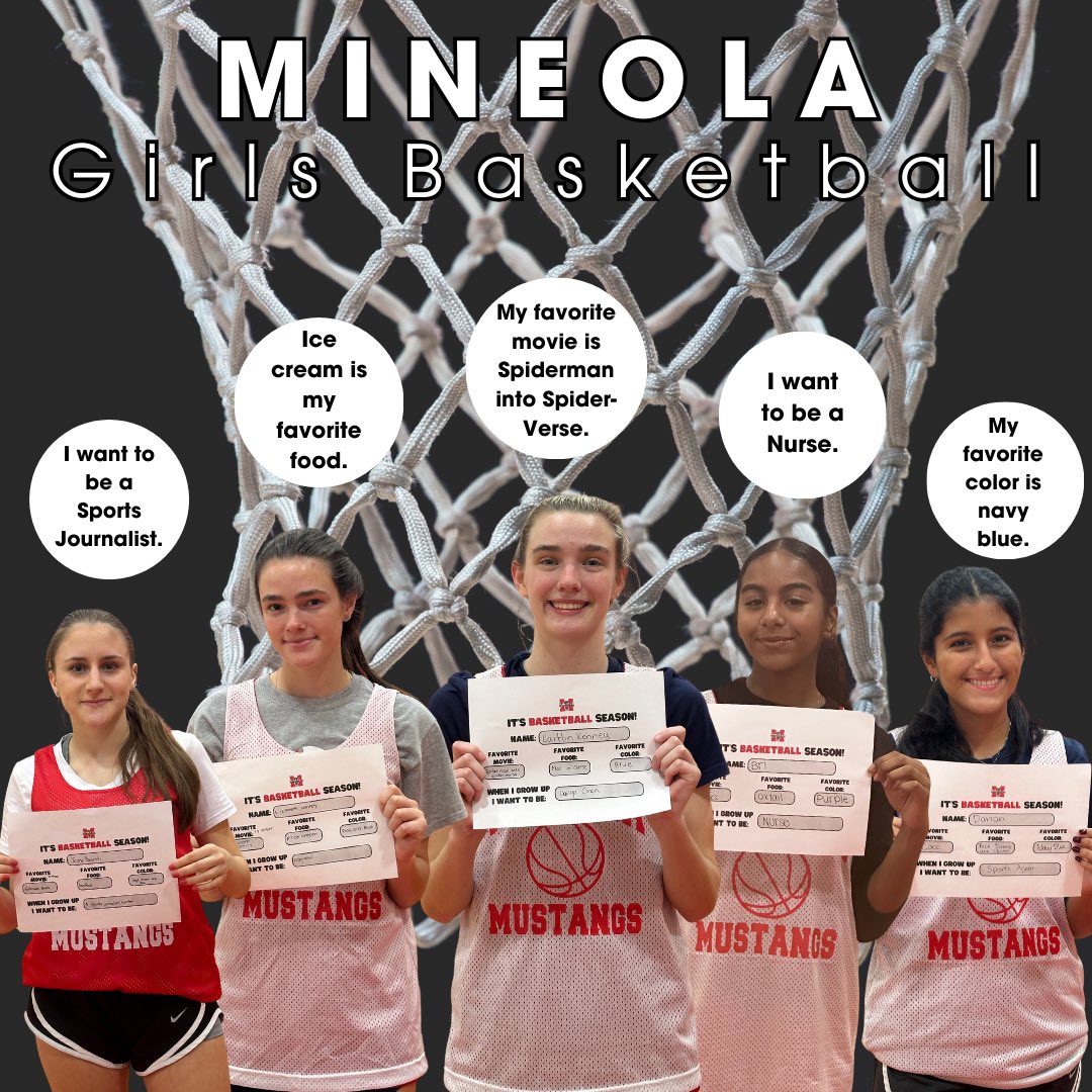 ‼️🏀 MEET YOUR 2023-2024  <a href="/MineolaGBB/">Mineola Girls Basketball 🏀</a> MUSTANGS! First up, our Seniors! #MineolaProud <a href="/MineolaAD/">MineolaAthletics</a> <a href="/mineolahs/">Mineola High School</a> <a href="/MineolaUFSD/">Mineola UFSD</a> <a href="/ClubMineola/">MineolaAthleticBoosterClub</a> <a href="/ms_garabedian/">Ms. Garabedian</a>