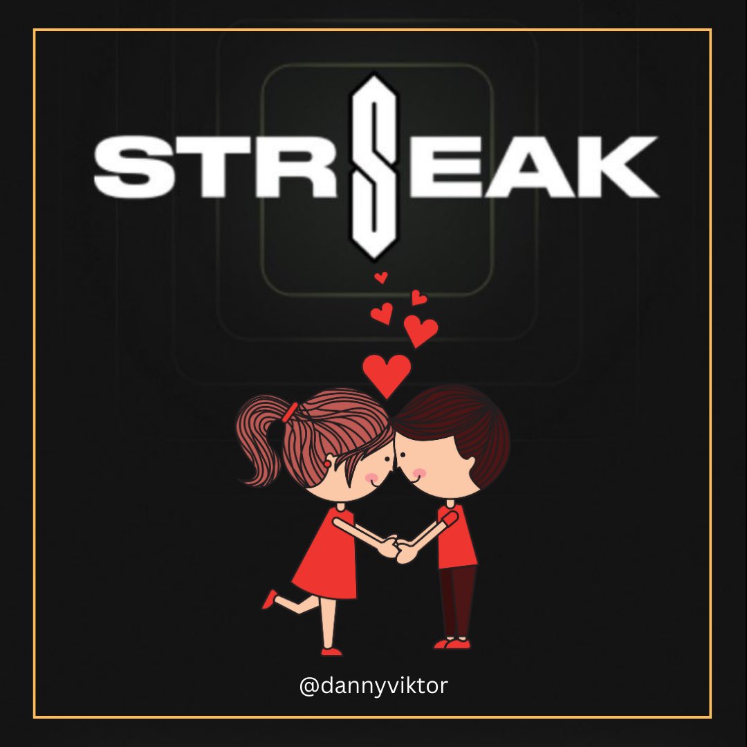 Dannyviktor's tweet photo. $STREAK IS FUN 🫶🏻❤️ https://t.co/k9qeUdf5ta