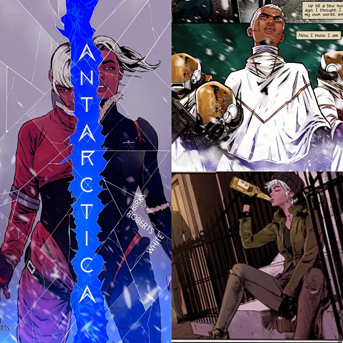 In our latest ep we had the pleasure of chatting with Simon Birks @SBirksWriter  creator of ANTARCTICA from @TopCow
If you’re into #scifi you will not be disappointed #comicbooks #comicbookart #comicbookpodcast