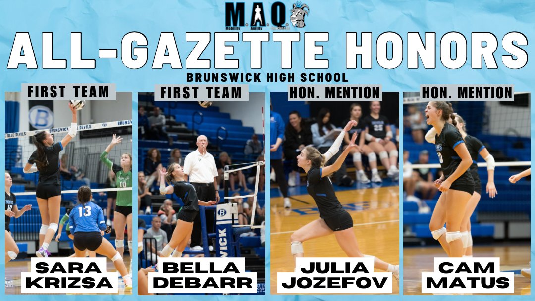 MAQ Training (@gotmaq) on Twitter photo Congrats to these 4 MAQ goats on earning All-Gazette Honors🔥🌟 Another iconic award to add to an impeccable career🏅🏐 Great Athletes and families getting well-deserved accolades 💪🏻👏🏻 <a href="/CamrynMatus/">Camryn Matus</a> Congrats to these 4 MAQ goats on earning All-Gazette Honors🔥🌟 Another iconic award to add to an impeccable career🏅🏐 Great Athletes and families getting well-deserved accolades 💪🏻👏🏻 <a href="/CamrynMatus/">Camryn Matus</a>