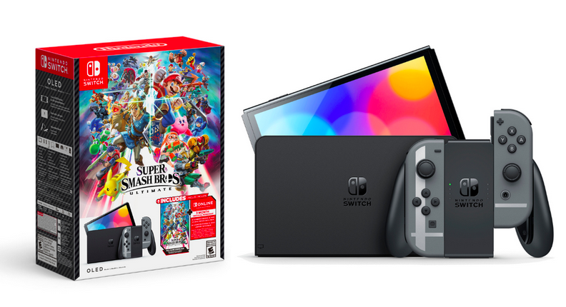 Super Smash Bros. Switch OLED Bundle Still Available At