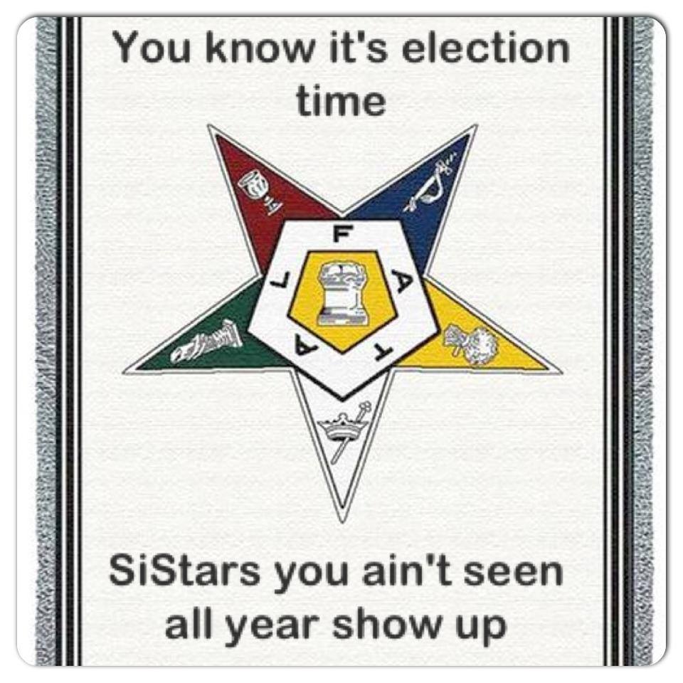 OesSisterhood's tweet photo. #oessisterhood #oes #orderoftheeasternstar #sisterhood #mason #phamason #oessister #oessistar #oesstar #phaoes #easternstar #sistar #oespha #oeschapter #oesgrandchapter #pricehalloes #FATAL #smib https://t.co/5Qw67YZbeU