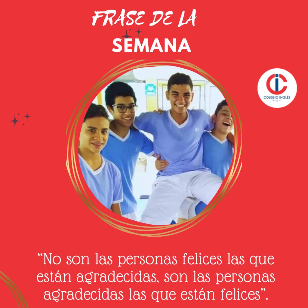 Colinglesibague's tweet photo. Con esta bella frase empezamos con toda esta semana! 💪🏻
#ValorandoMiVida
#SomosColegioInglés
#MejoresColegios https://t.co/sv3WFrfB37