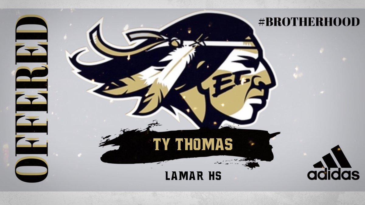 Ty Thomas (@tythomas_77) on Twitter photo Im blessed to receive an official offer from <a href="/eccc_football/">East Central Warrior Football 🏈</a>💪<a href="/Coach_Luther/">Coach Ben Luther 🏈🥞‼️</a> 🔥🔥🔥 Im blessed to receive an official offer from <a href="/eccc_football/">East Central Warrior Football 🏈</a>💪<a href="/Coach_Luther/">Coach Ben Luther 🏈🥞‼️</a> 🔥🔥🔥