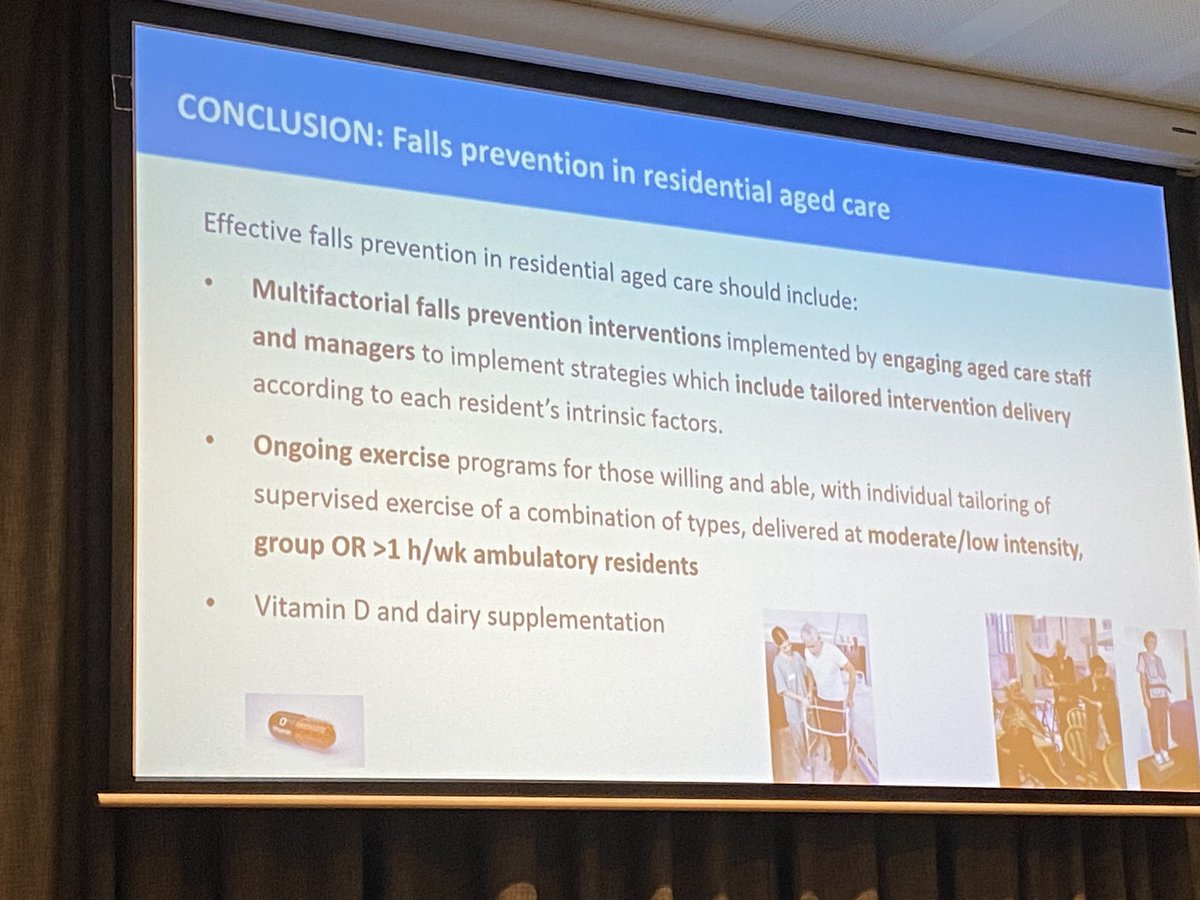 Prof Cathie Sherrington (@cathiesherr) on Twitter photo <a href="/SuzanneMDyer/">Suzanne Dyer</a> overviewing our work exploring heterogeneity in trials in aged care settings with ICA and QCA with guidance from <a href="/DylanKneale/">Dylan Kneale</a> <a href="/KatySutcliffe/">Katy Sutcliffe is on strike #ucuRISING</a>. First paper out led by <a href="/JenniSuen/">Jenni Suen</a>. Importance of staff engagement and tailoring. #fallsconf23
academic.oup.com/ageing/article… <a href="/SuzanneMDyer/">Suzanne Dyer</a> overviewing our work exploring heterogeneity in trials in aged care settings with ICA and QCA with guidance from <a href="/DylanKneale/">Dylan Kneale</a> <a href="/KatySutcliffe/">Katy Sutcliffe is on strike #ucuRISING</a>. First paper out led by <a href="/JenniSuen/">Jenni Suen</a>. Importance of staff engagement and tailoring. #fallsconf23
academic.oup.com/ageing/article…
