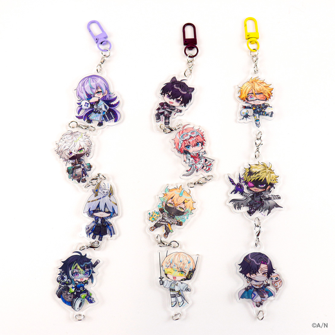 にじさんじ Oriens つながるアクリルキーホルダー HEROES Half Anniversary】つながるアクリルキーホルダー Oriens