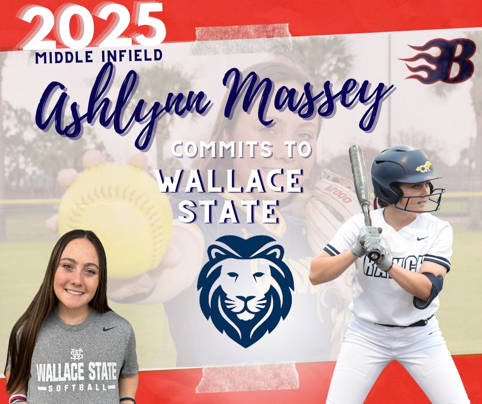 🚨🚨COMMITMENT ALERT🚨🚨 Shoutout to Ashlynn Massey for committing to Wallace State! We are so proud of you and we know that you’re going to continue to do well there! Way to go! Texas Blaze 18u HTX National Darilek #BlazeNation #BlazeOn #bCommitted