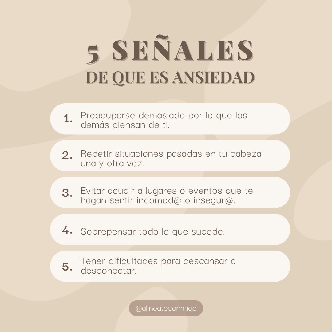 AlineateC's tweet photo. Si tienes la ligera sospecha de que podría ser ansiedad busca la opinión de un profesional.
.
#motivacion #inspiracion #crecimientopersonal #desarrollopersonal #superacion #wellness #mindfulness #salud #bienestar #metas #amorpropio #saludmental #ansiedad #depresion https://t.co/AkqalLQvV5