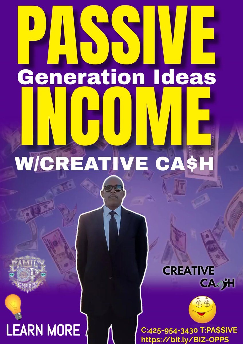 wycintegrations's tweet image. How would you like to write your own monthly stimulus checks?

Yes YOU read it correctly if you're interested in creating your own Bank &amp;amp; receiving passive income streams call: 425-954-3430 text: PA$$IVE or go to bit.ly/BIZ-OPPS

ALL CREDIT TYPES WELCOME TO APPLY!