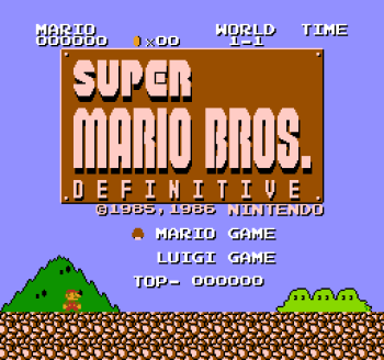 MDTravisYT's tweet photo. great how we have a "Sonic 1 Definitive" and "Mario 1 Definitive" releasing a day apart from each other https://t.co/mckDv09aLC