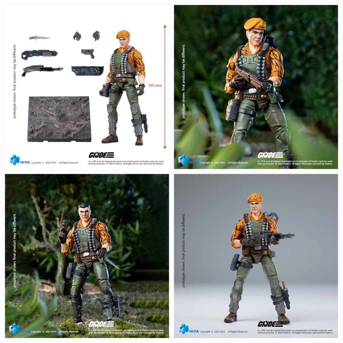 💥ALERT💥
#Statoversians!
👁🎄👁
Hiya Toys EXQUISITE MINI G.I. Joe 1/18th Scale Series Flint Tiger Force #actionfigure.

Release time: 2024Q3
Price: 24.99USD

#hiyatoys #HiyatoysGIJoe
#CyberMonday #import 
#GIJOE #toynews
TSO'VIN!!