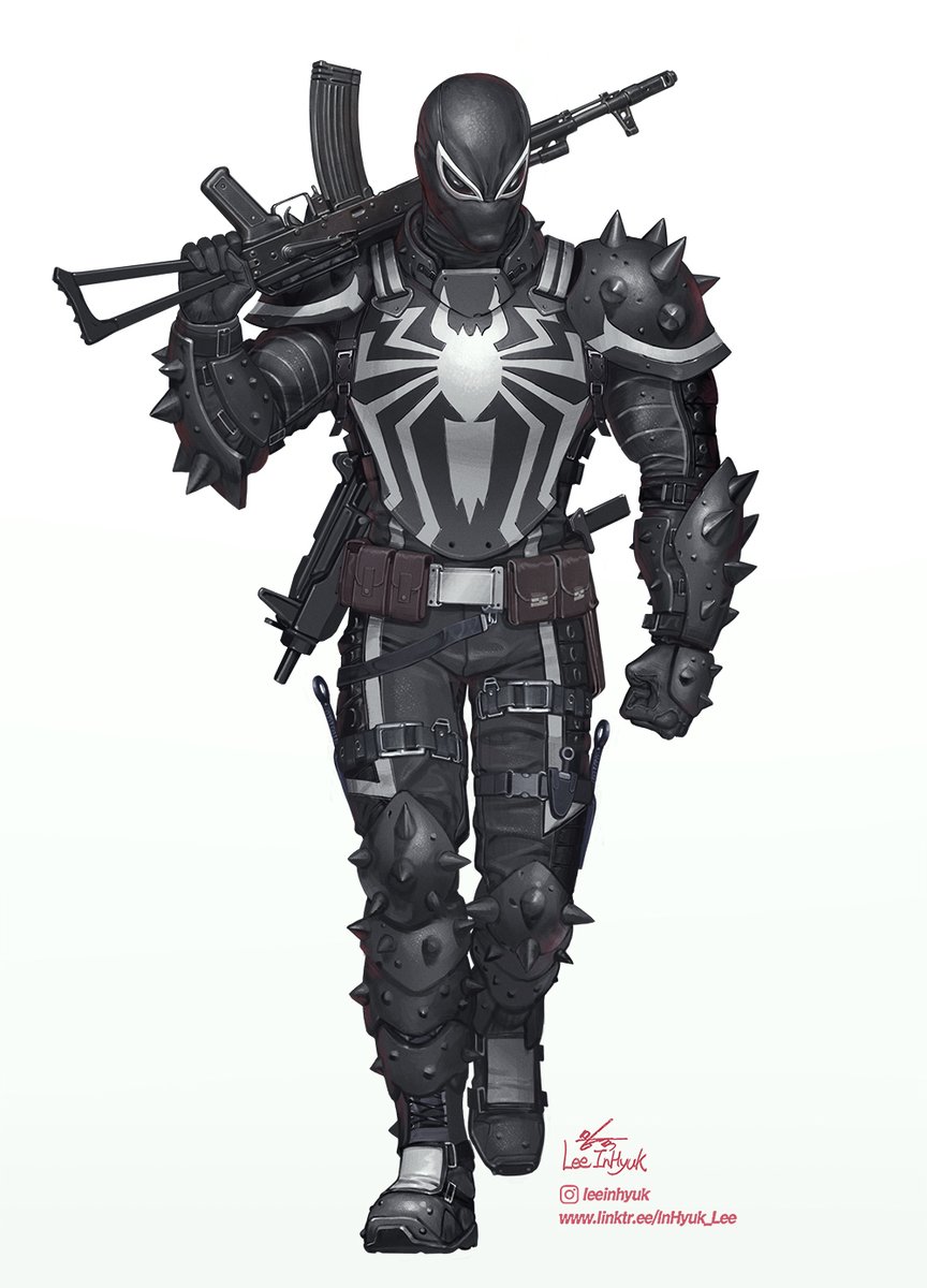 inhyuklee's tweet photo. New crew is Agent Venom https://t.co/jZE3MkjcRR