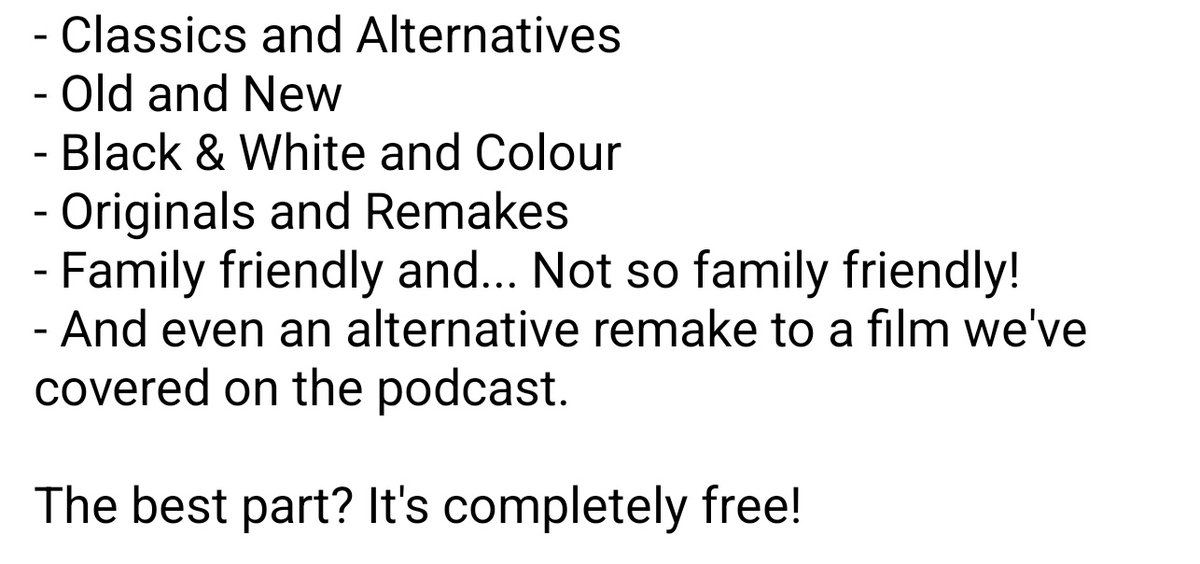 The Good, the Bad, and the Remake: Movie Podcast tweet media