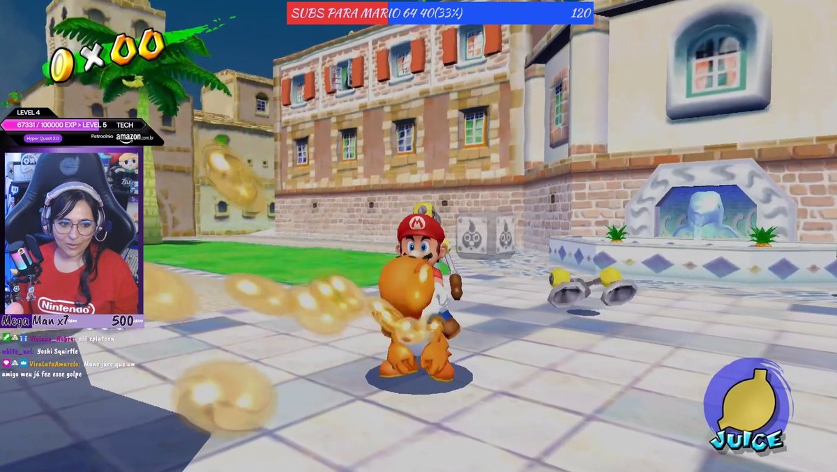 naioyalunna's tweet photo. Galere muito obrigada pela companhia nesse #hyperquest da @TwitchBR !
Obrigada a TODOS que participaram e ajudaram como puderam! 💜
Finalizamos com Super Mario Sunshine com Yoshi jorrando suco Kkkkkk
Vou fazer uma pausa e volto quarta feira 🙏💜 https://t.co/4iiePgGdiJ