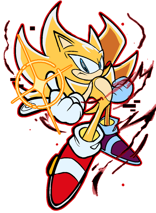 supah sonic two!!! 