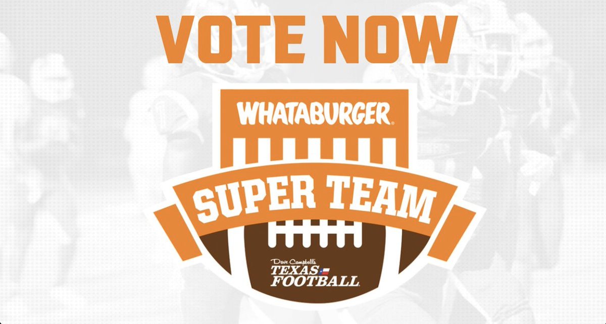 DB Zachaun Williams – @TylerLionsFB – has been selected to be on the final ballot for the 2023 @Whataburger Super Team! Spread the word & VOTE NOW to land @ZachaunW on 1 of the 40 coveted spots! Voting = unlimited | Ends Dec. 31 texasfootball.com/whataburger-su… @TylerISD_Ath