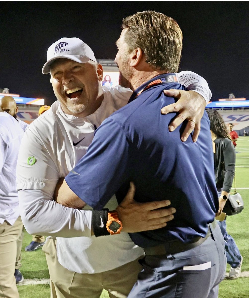 UTEP Coach Dana Dimel was relieved of his duties today. Let me just say that he, and ALL the coaches ⁦@UTEPFB⁩ went so above and beyond in remembering our Luke that he will never be forgotten by my family, both nuclear and extended, or my friends. We all love you, Coach