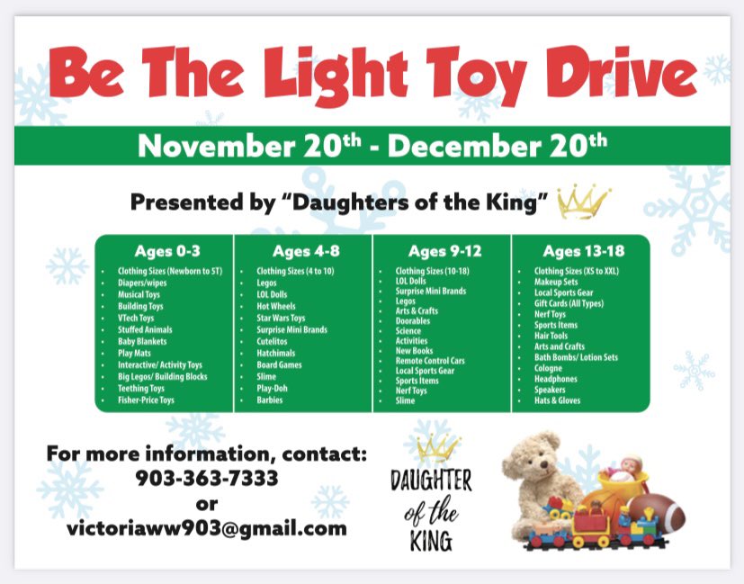 1HERONATION's tweet photo. Today is #GivingTuesday... Help us share the joy &amp; give a toy‼️Why not “Be a Light” in a child’s life this holiday season. See flyer for details 🧸🙏🏾 https://t.co/ATkXJWJfD1