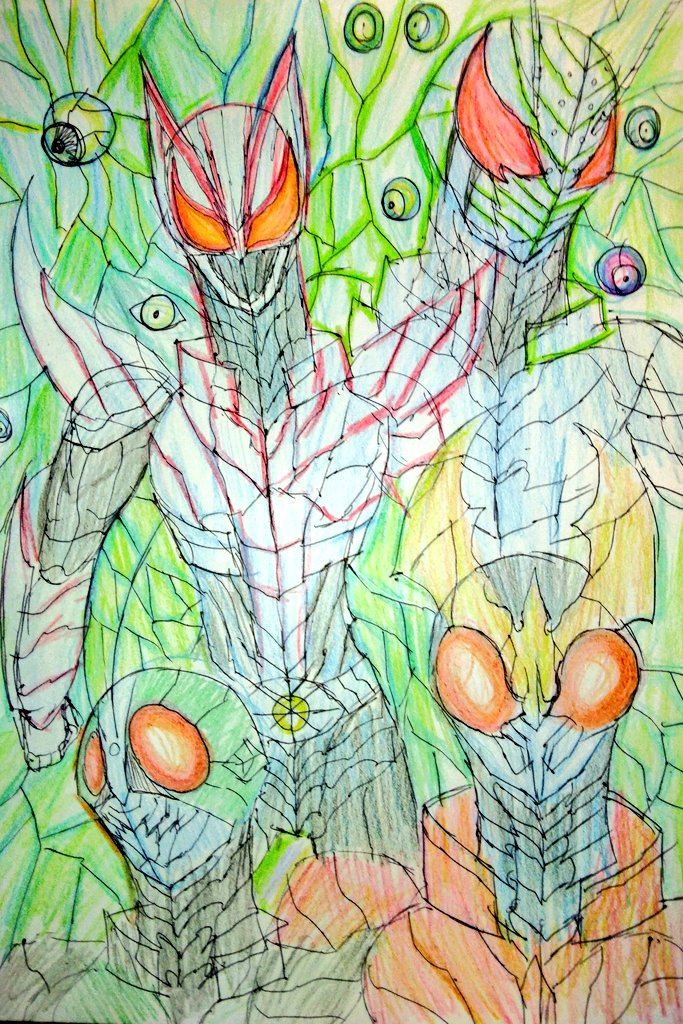 ＃漫画家志望さんと繋がりたい　＃仮面ライダー好きな人と繋がりたい　＃絵描きさんと繋がりたい　＃特撮クラスタと繋がりたい　　＃絵描きさんフォロバ100　＃相互フォロー　＃フォロバ100 #アナログ絵描きさんと繋がりたい　＃芸術の輪　＃フォロワー何人増えるかチャレンジ　#芸術同盟　＃過去絵