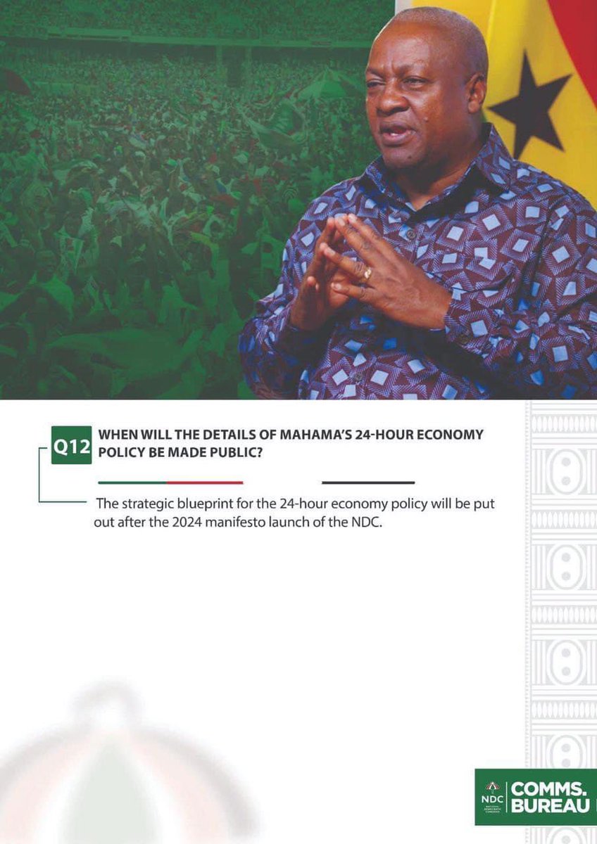 radio99_7's tweet photo. A Brief insight of the 24 HOUR ECONOMY Proposal by HE John Mahama powered by the National Communication Bureau 

#24HourEconomy 
@rashpelp @ndccommbureau  @OfficialNDCGh https://t.co/LCU7hbdjLB