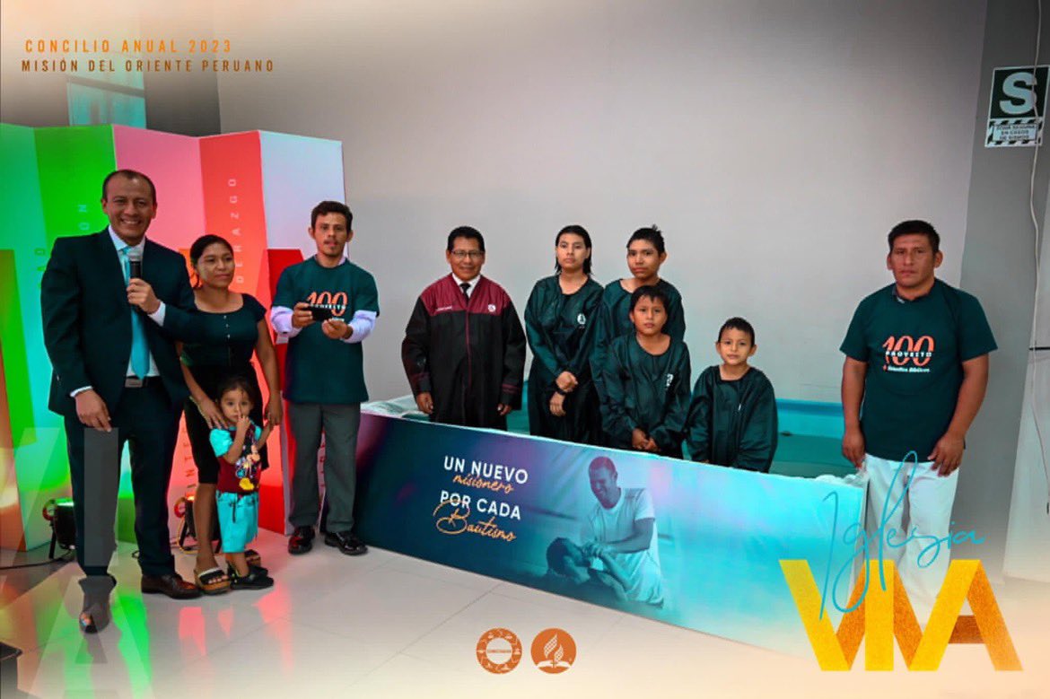 Gratitud a Dios por las bendiciones ✨ Concilio Anual de la Misión del Oriente Peruano #IglesiaViva , unimos fuerzas para difundir el evangelio con fervor. 📖
Vamos juntos y #Conectados🔌