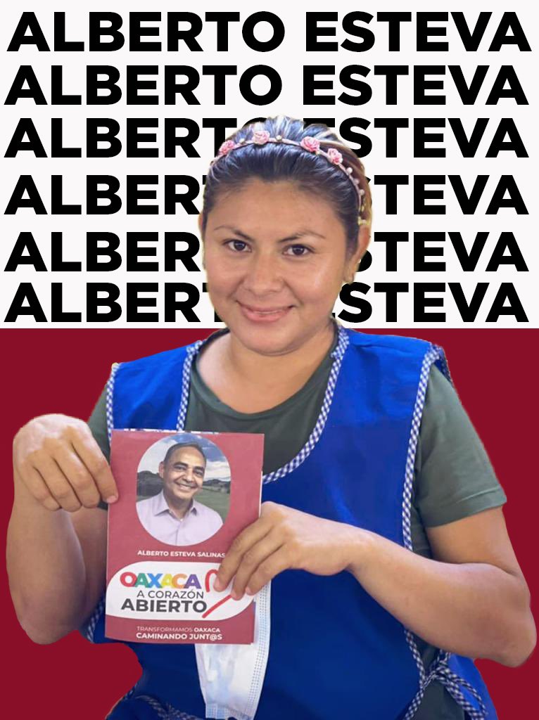 .<a href="/AlbertoEsteva/">Alberto Esteva +🤚</a> tiene un compromiso con la gente de #Oaxaca.  Su enfoque se centra en resolver problemas, mejorar vidas y ser la voz auténtica que la comunidad oaxaqueña necesita en el #Senado. 

#EsteVaPorOaxaca 🫶🏼