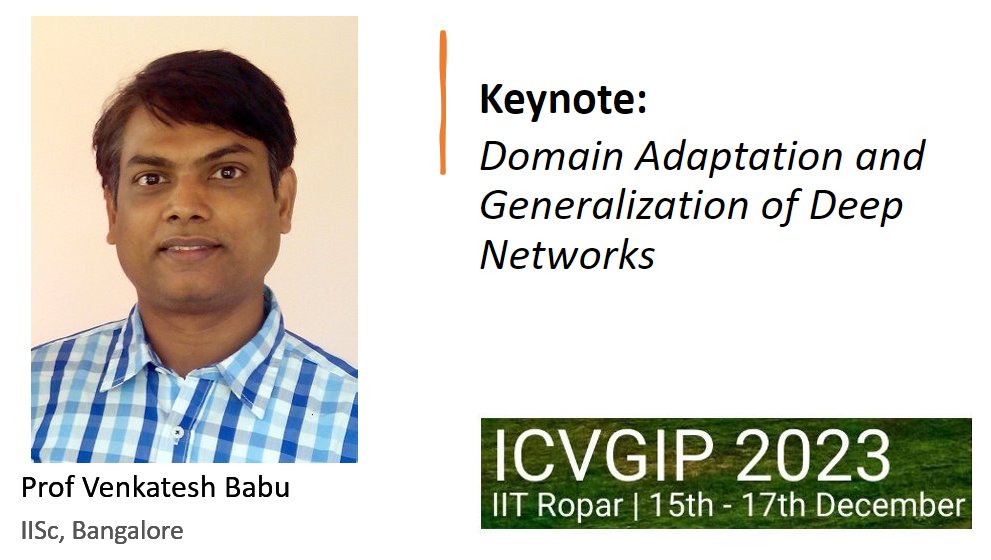 ICVGIP Official tweet media