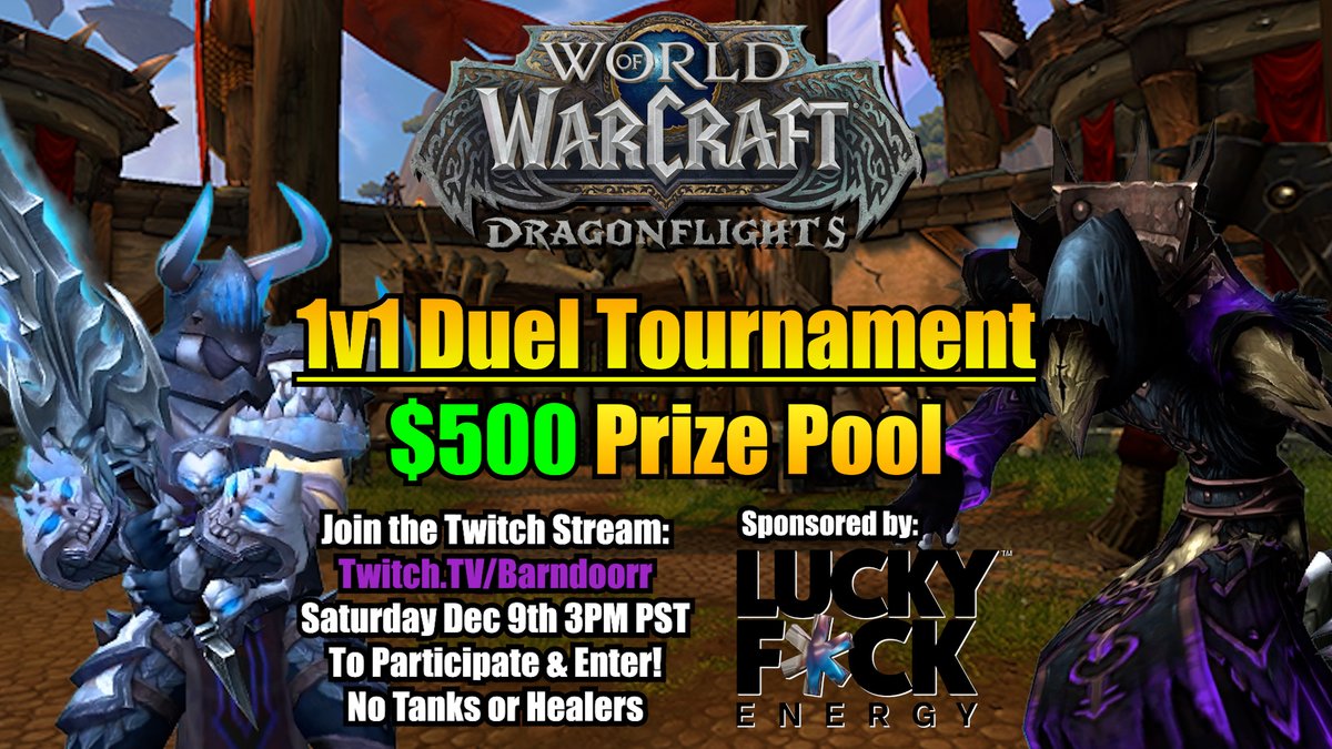 ITS HERE!! THE BARNDOORR 1V1 DUEL TOURNAMENT!!!!! Who is going to take home first place!?!!? No entry necessary just show up in stream on dec 9th! like/RT/comment on this post to enter one of our GIVEAWAYS!!!