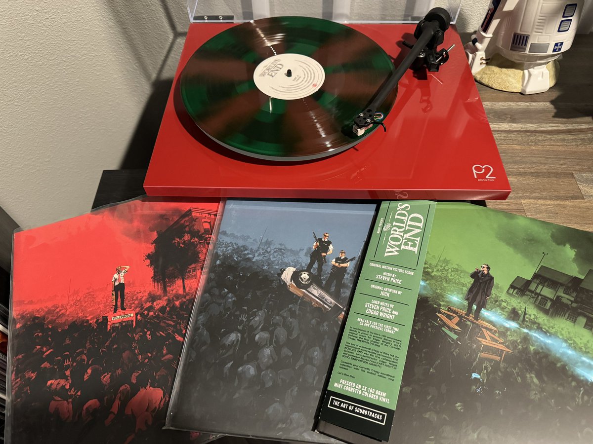 jaredwhitefield's tweet photo. Want anything from the shop? Finally completing the trilogy today. Absolutely gorgeous art and sounds. @MondoNews @edgarwright @Jock4twenty @SteveBPrice @simonpegg #NickFrost #LetsBooBoo https://t.co/A1uP61xydB