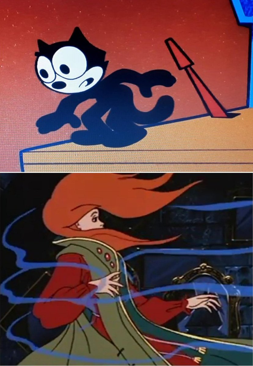 preium201unit's tweet photo. Felix the Cat Watches the Evil Queen's Defeat https://t.co/RJeIyIOhbP