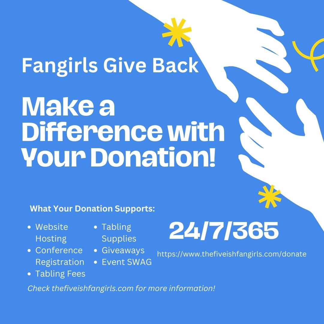 fiveishfangirls's tweet photo. During this season of giving, we would really appreciate any support for our non-profit #FangirlsGiveBack https://t.co/oE41MB4rfB