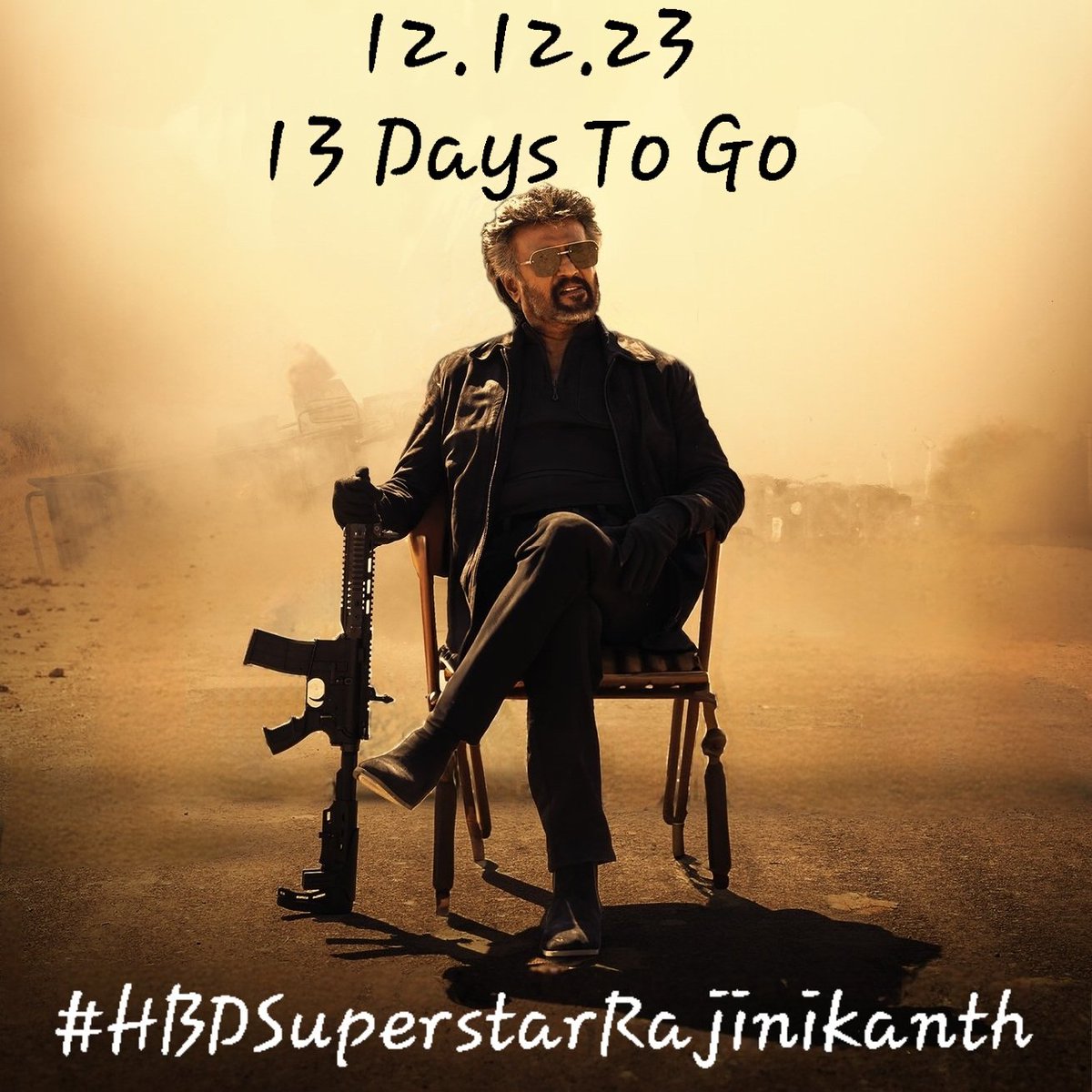 The day that every Rajini blood awaits. 
The man who makes living even more meaningful and joyful.
We will celebrate you like no other Thalaiva
#HBDSuperstarRajnikanth in 13 Days and counting...
#Rajinikanth #ThalaivarNirantharam