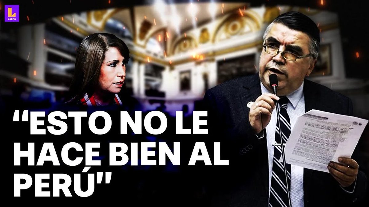 Latina_Noticias's tweet photo. 🚨 Congresista Alex Paredes sobre caso Patricia Benavides: "Esto no le hace bien al Perú".
#BNMN

#VIDEO ➡️ https://t.co/WtzYYwUFAA

📲🖥️ Suscríbete a nuestro canal de YouTube.
#LatinaNoticias https://t.co/WgSqXbeda2