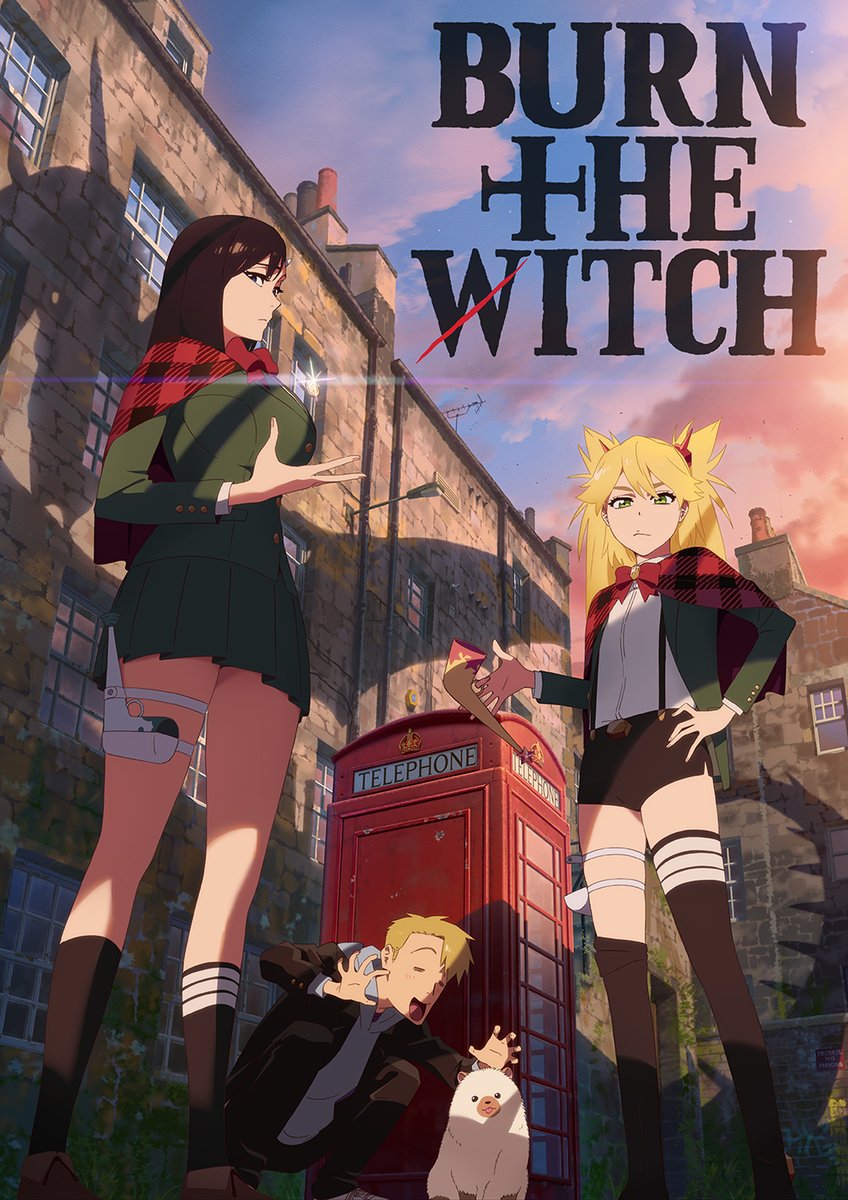 BTW_anime's tweet photo. 【配信＆放送時間解禁】

2023年12月29日（金）25：00より
◎国内「Prime Video」・「Lemino」にて
  『BURN THE WITCH #0.8』二社独占配信🐲
◎テレ東・BSテレ東にて
  『#0.8』と前作『season1』一挙放送🐉

年末は 配信＆放送で #Burn_The_Witch を
お楽しみください！

https://t.co/HC9vVvi7GJ https://t.co/tqSfmepCSn