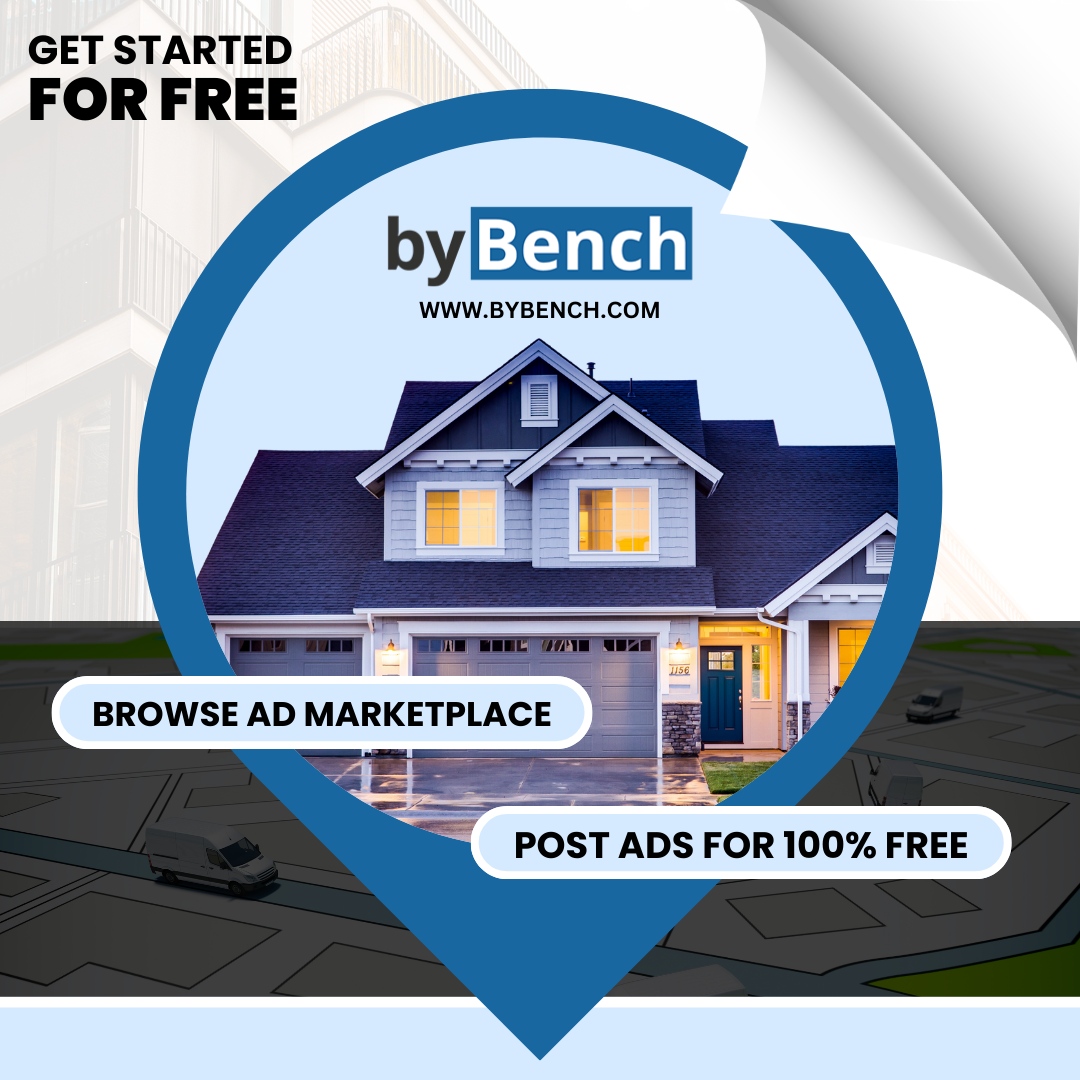'Unlock the potential of your property! 🏠 Post your ad for free on ByBench.com.

No fees, and no hassle😇 - just positions opened for happy tenants. 

#RentYourProperty #FreeAds #LocalClassifieds #findrealestate #findproperty  #FreeListing